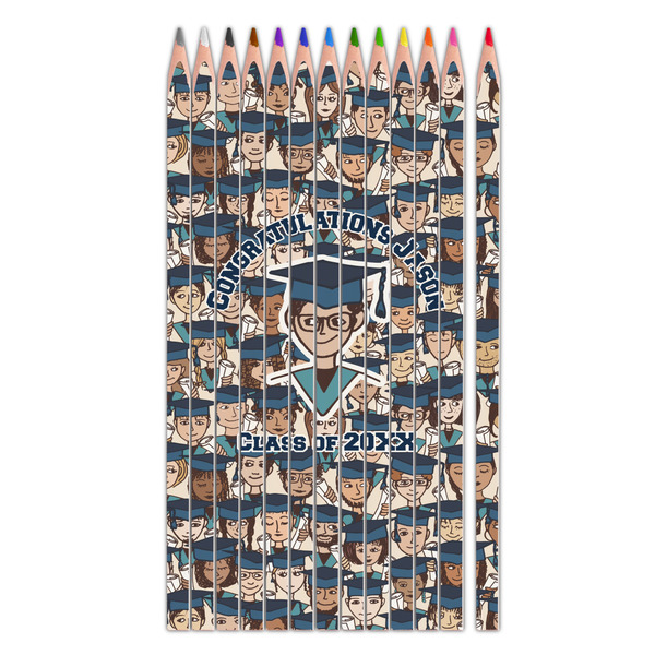 Custom Graduating Students Colored Pencils (Personalized)