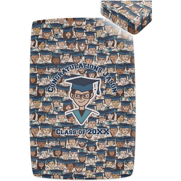 Graduating Students Crib Fitted Sheet - Apvl