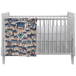 Graduating Students Crib Comforter / Quilt (Personalized)