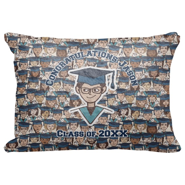 Custom Graduating Students Decorative Baby Pillowcase - 16"x12" (Personalized)