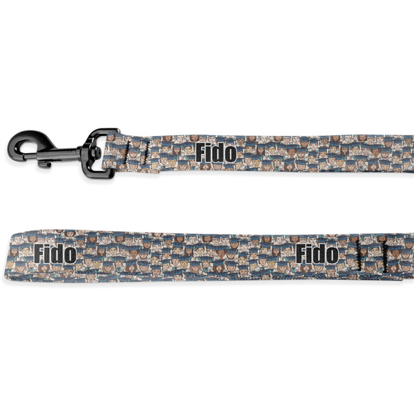 Custom Graduating Students Deluxe Dog Leash (Personalized)