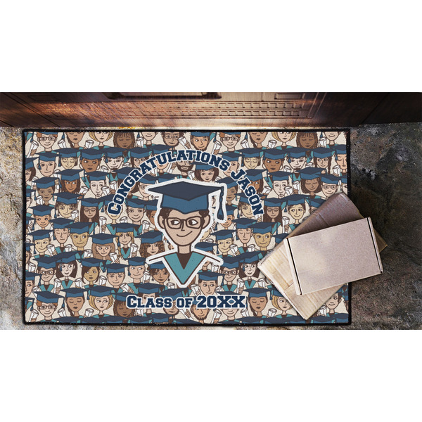 Graduating Students Door Mat - LIFESTYLE (Lrg)
