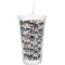 Graduating Students Double Wall Tumbler with Straw (Personalized)