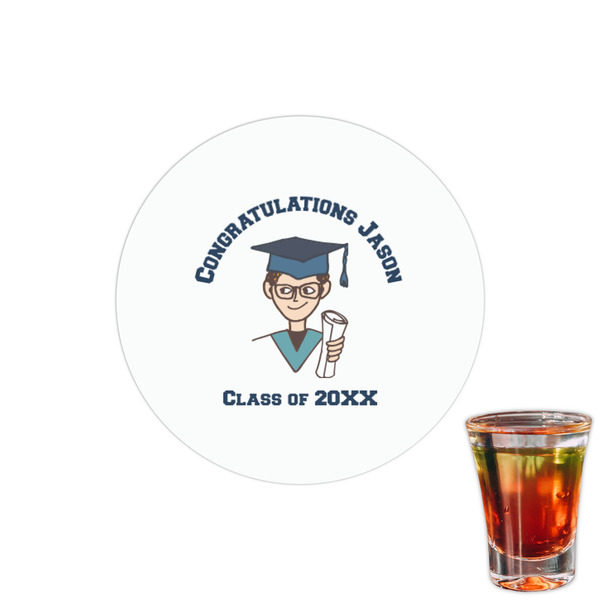 Custom Graduating Students Printed Drink Topper - 1.5" (Personalized)