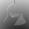Graduating Students Engraved Glass Ornament - Bell