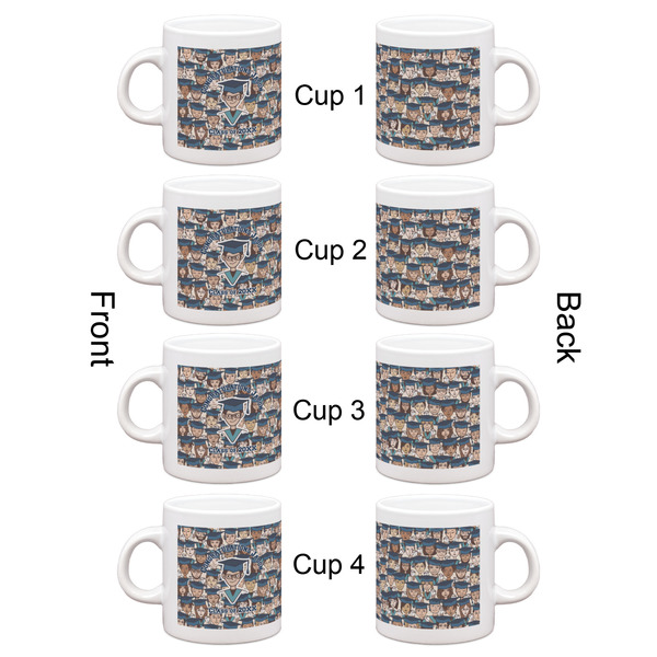 Graduating Students Espresso Cup Set of 4 - Apvl