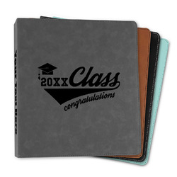 Graduating Students Leather Binder - 1" (Personalized)