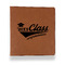 Graduating Students Leather Binder - 1" - Rawhide (Personalized)