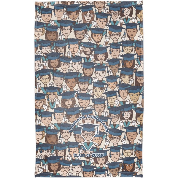 Graduating Students Finger Tip Towel - Full View