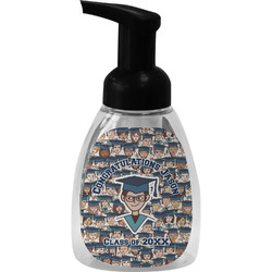 Graduating Students Foam Soap Bottle - Black (Personalized)