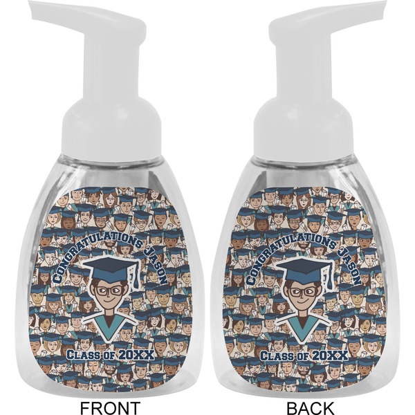 Graduating Students Foam Soap Bottle Approval - White