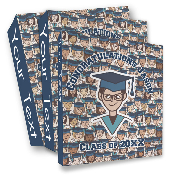 Custom Graduating Students 3 Ring Binder - Full Wrap (Personalized)