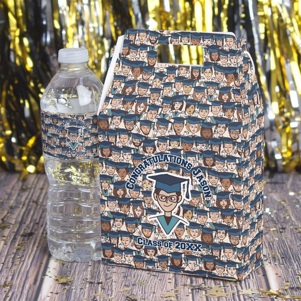 Graduating Students Gable Favor Box - In Context