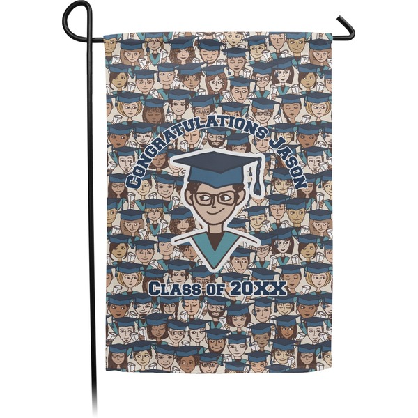 Custom Graduating Students Small Garden Flag - Double Sided w/ Name or Text
