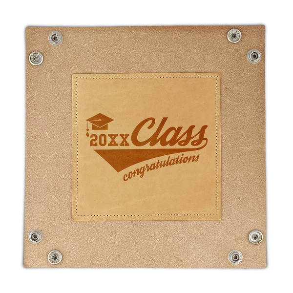 Graduating Students Genuine Leather Valet Trays - FRONT
