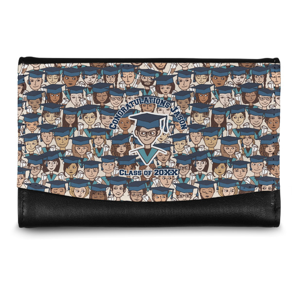 Custom Graduating Students Genuine Leather Women's Wallet - Small (Personalized)