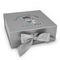 Graduating Students Gift Boxes with Magnetic Lid - Silver - Front