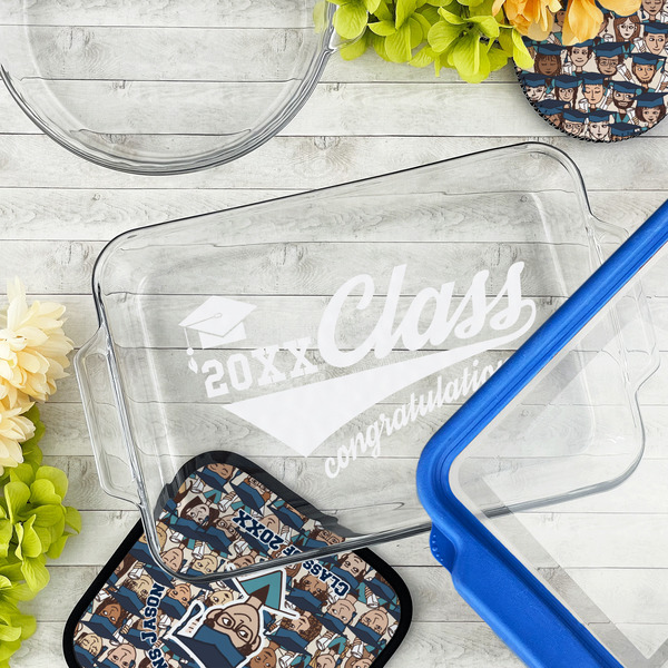 Graduating Students Glass Baking Dish - LIFESTYLE (13x9)