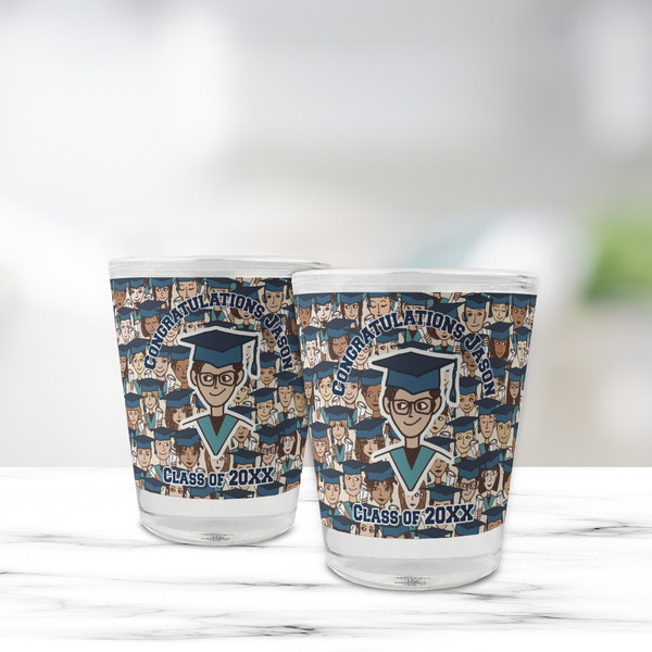 Graduating Students Glass Shot Glass - Standard - LIFESTYLE