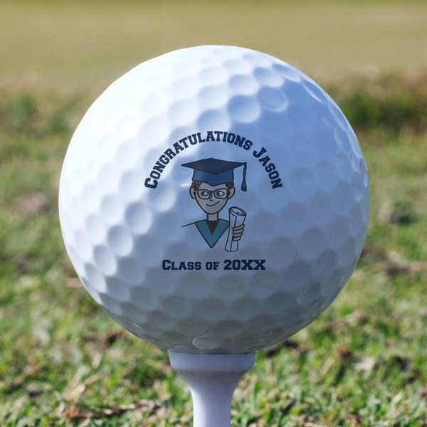 Graduating Students Golf Ball - Branded - Tee