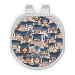 Graduating Students Golf Ball Marker - Hat Clip - Silver