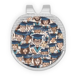 Graduating Students Golf Ball Marker - Hat Clip - Silver