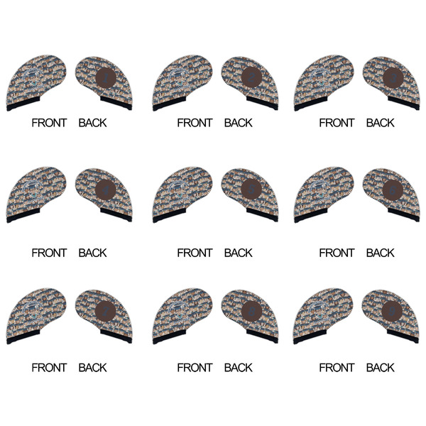 Graduating Students Golf Club Covers - APPROVAL (set of 9)