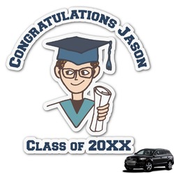 Graduating Students Graphic Car Decal (Personalized)