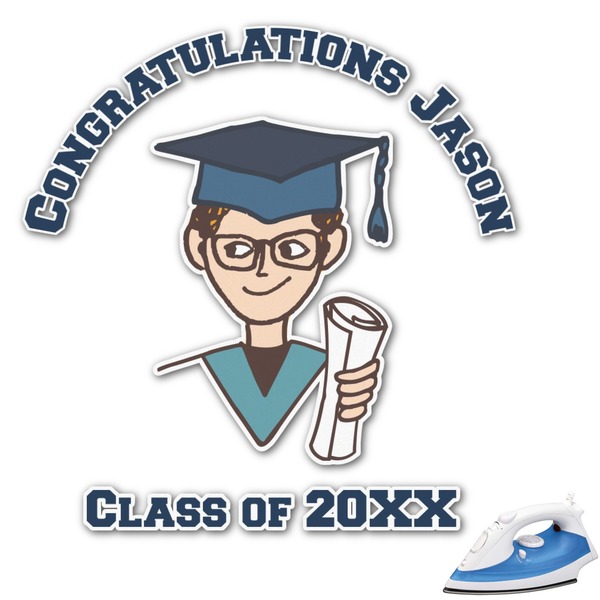 Custom Graduating Students Graphic Iron On Transfer - Up to 9"x9" (Personalized)