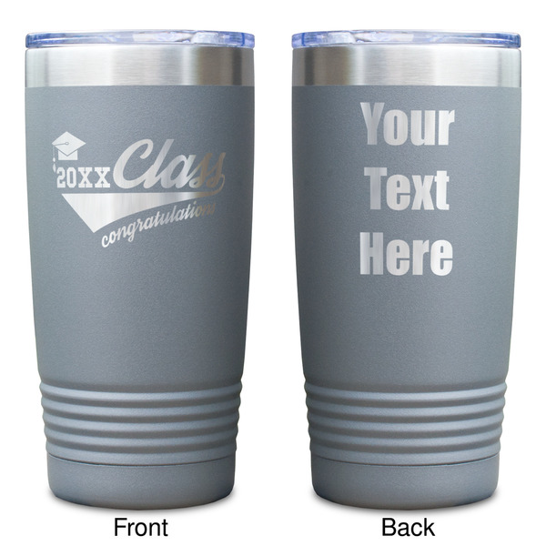 Graduating Students Gray Polar Camel Tumbler - 20oz - Double Sided - Approval