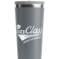 Graduating Students RTIC Everyday Tumbler with Straw - 28oz - Grey - Single-Sided (Personalized)