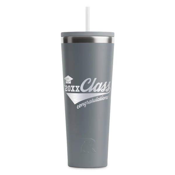 Graduating Students Grey RTIC Everyday Tumbler - 28 oz. - Front