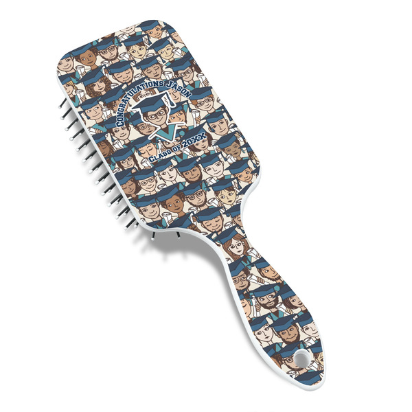 Graduating Students Hair Brush - Angle View