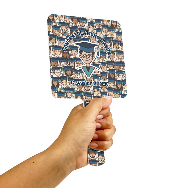 Graduating Students Hand Mirrors - Alt View