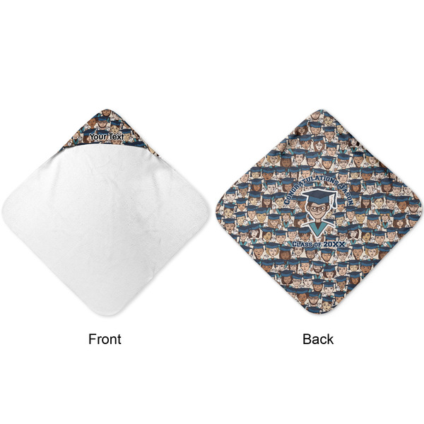Graduating Students Hooded Baby Towel- Approval