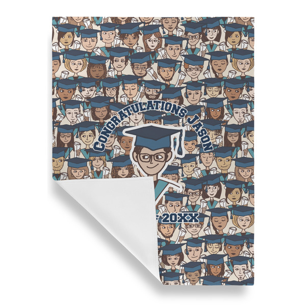 Graduating Students House Flags - Single Sided - FRONT FOLDED