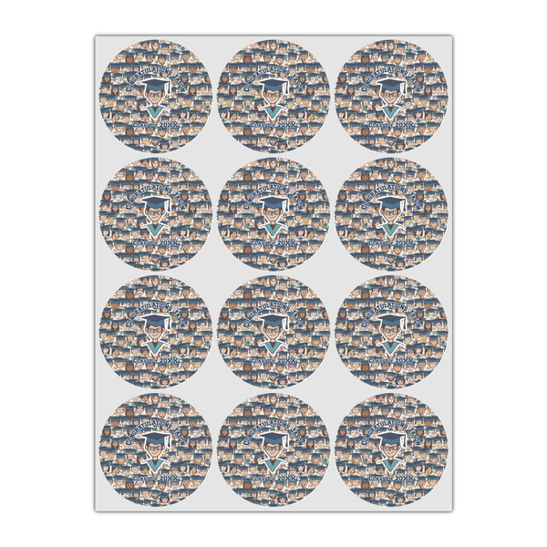 Graduating Students Icing Circle - Small - Set of 12