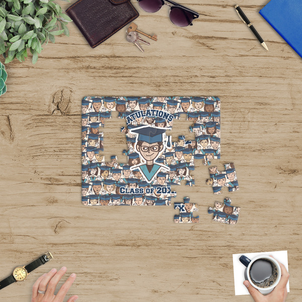Graduating Students Jigsaw Puzzle 30 Piece - In Context