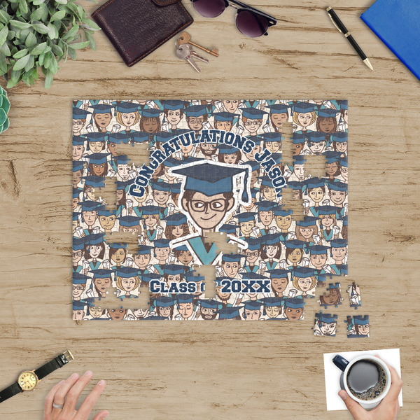 Graduating Students Jigsaw Puzzle 500 Piece - In Context
