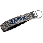 Graduating Students Webbing Keychain Fob - Small (Personalized)