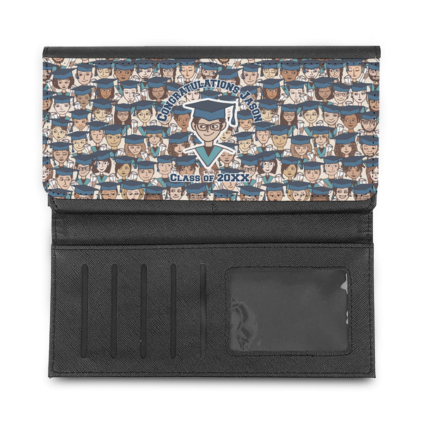 Graduating Students Ladies Wallet - Half Way Open