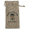 Graduating Students Large Burlap Gift Bags - Front
