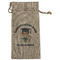 Graduating Students Large Burlap Gift Bag - Front (Personalized)