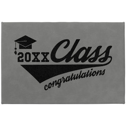 Graduating Students Large Gift Box w/ Engraved Leather Lid (Personalized)