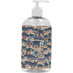 Graduating Students Plastic Soap / Lotion Dispenser (16 oz - Large - White) (Personalized)