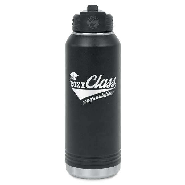 Custom Graduating Students Water Bottles - Laser Engraved (Personalized)