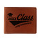 Graduating Students Leather Bifold Wallet - Single
