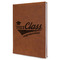 Graduating Students Leatherette Journal - Large - Single Sided - Angle View