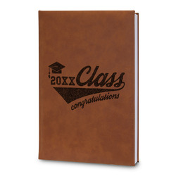 Graduating Students Leatherette Journal - Large - Double Sided (Personalized)