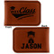 Graduating Students Leatherette Magnetic Money Clip - Front and Back